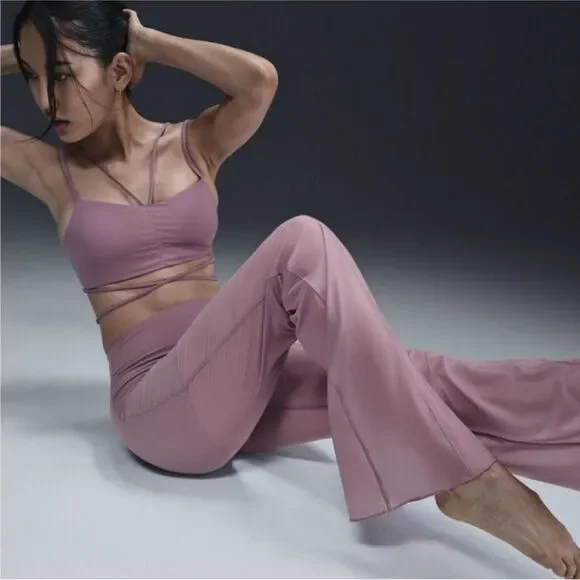 Nike Women’s Zenvy Sheer Gentle Support high waisted full length pants-nwt - Picture 2 of 4